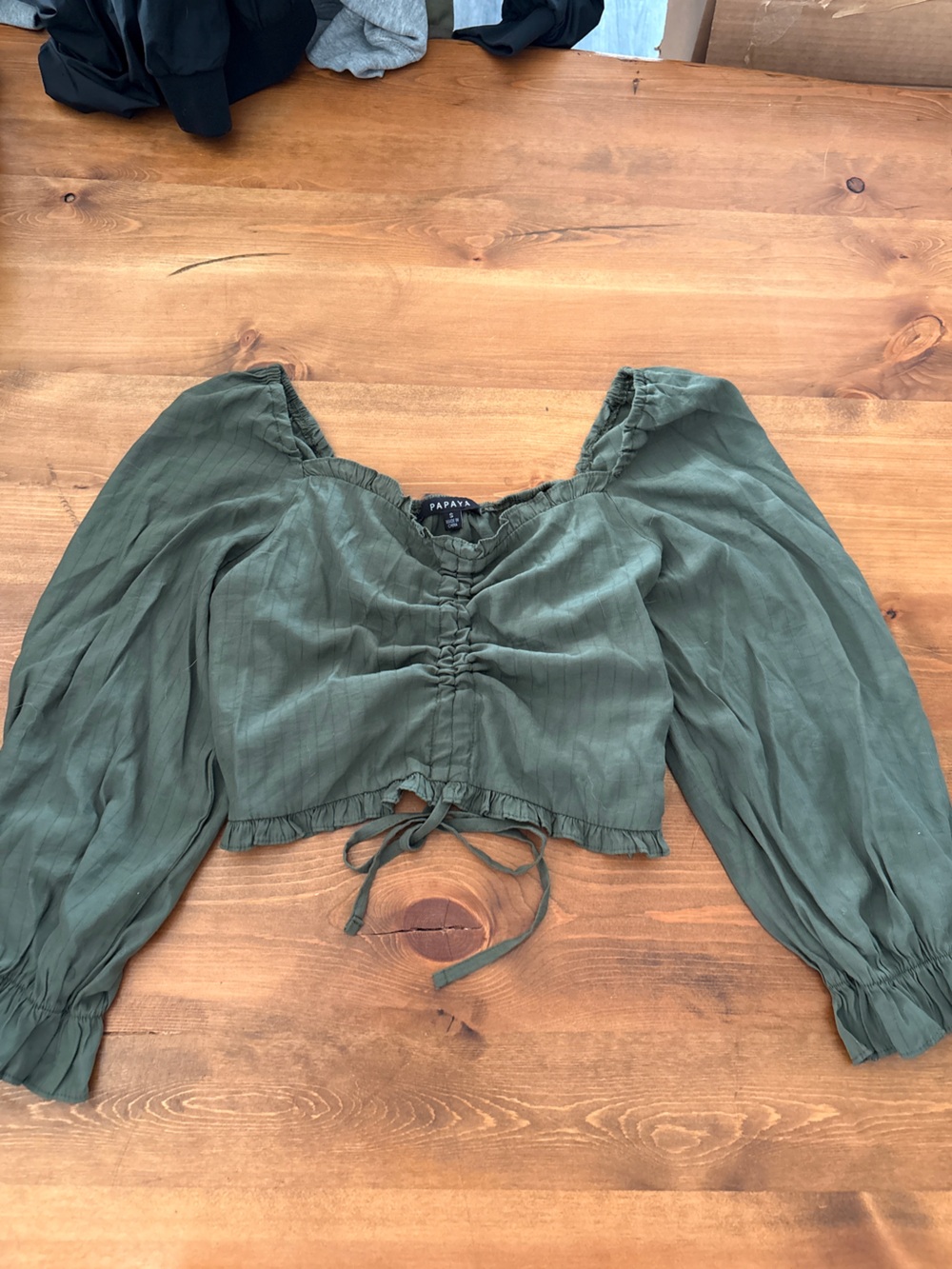 Green papaya top